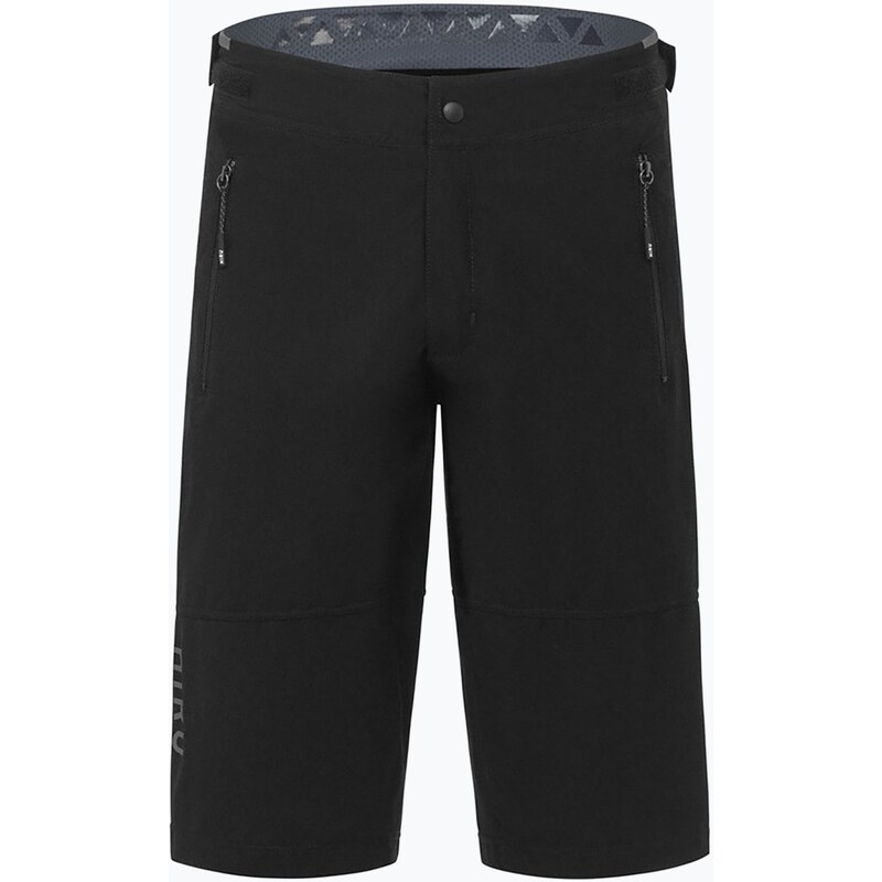 Pánské cyklistické šortky HIRU Advanced Baggy full black