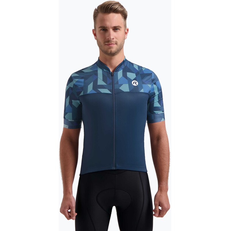 Pánský cyklistický dres Rogelli Essential Graphic blue