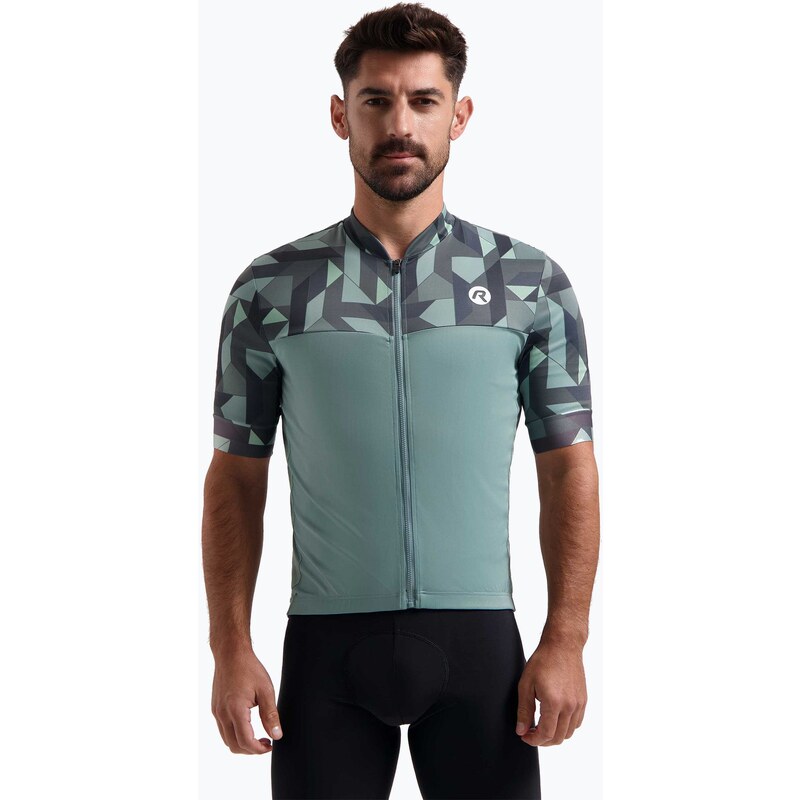 Pánský cyklistický dres Rogelli Essential Graphic grey