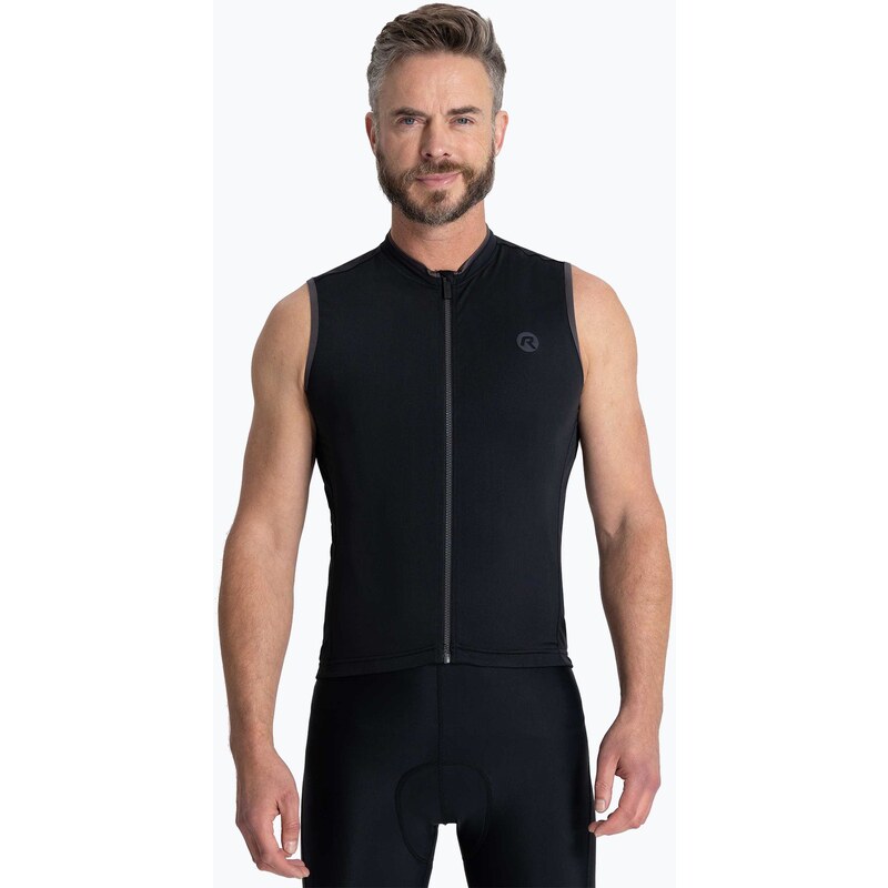 Pánské cyklistické tílko Rogelli Essential black