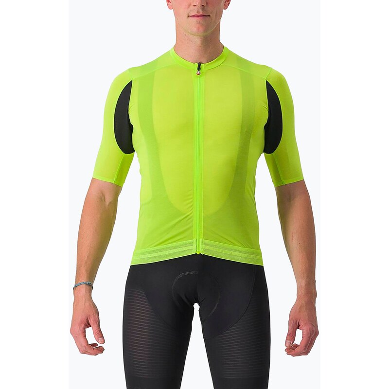 Pánský cyklistický dres Castelli Superleggera 3 electric lime
