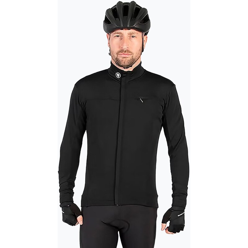 Pánský cyklistický dres Longsleeve Endura Xtract Roubaix black