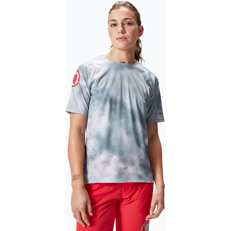 Dámský cyklistický dres Endura Cloud Ltd S/S dreich grey