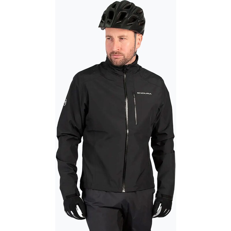 Pánská cyklistická bunda Endura Hummvee Waterproof black