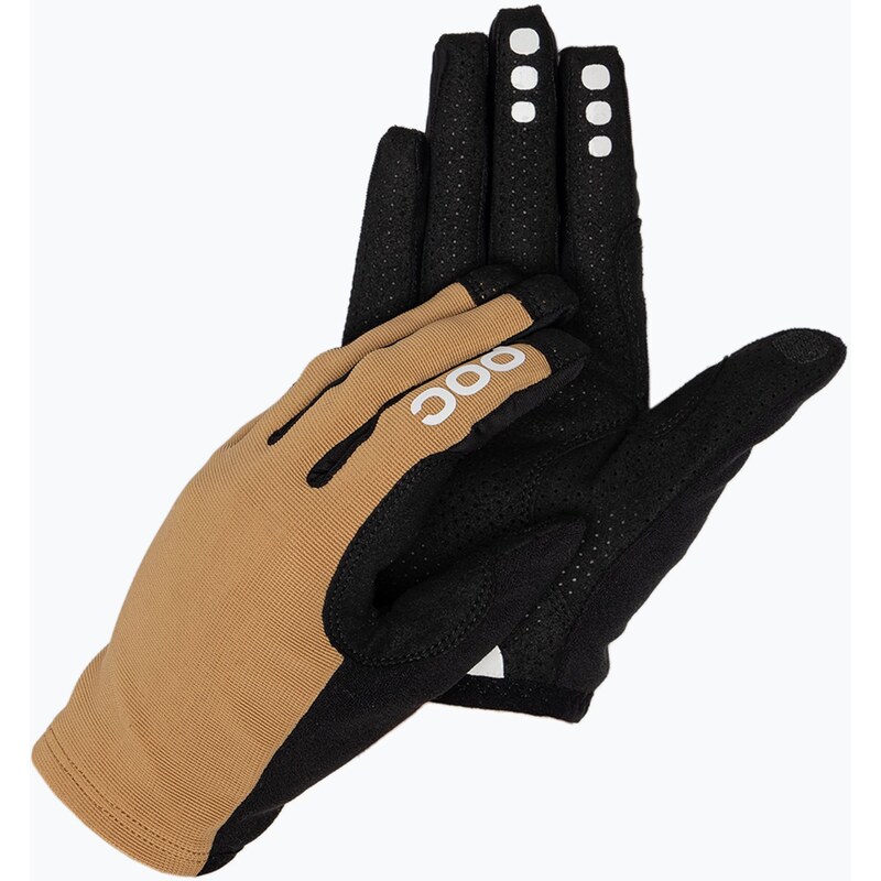 Cyklistické rukavice POC Resistance Enduro aragonitově brown