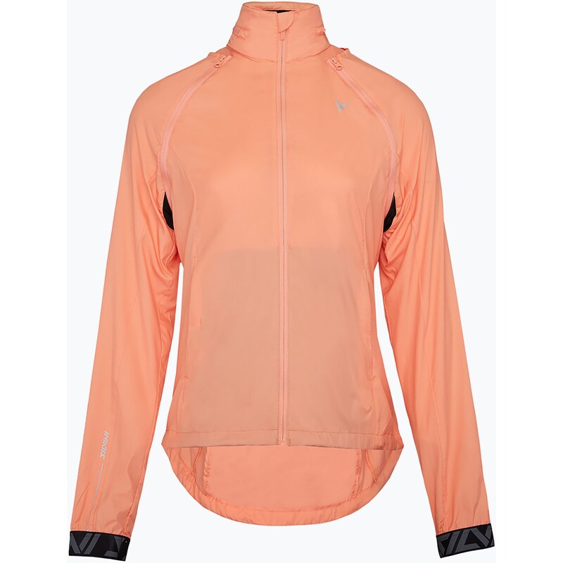 Dámská cyklistická bunda SILVINI Vetta orange