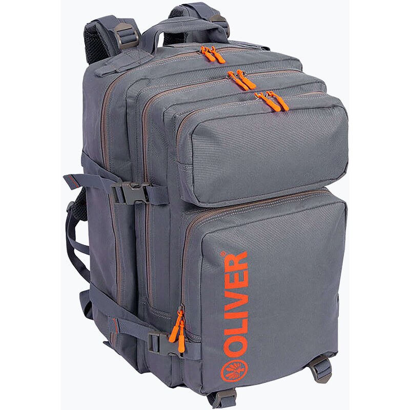 Batoh Oliver Backpack 2R grey/ orange