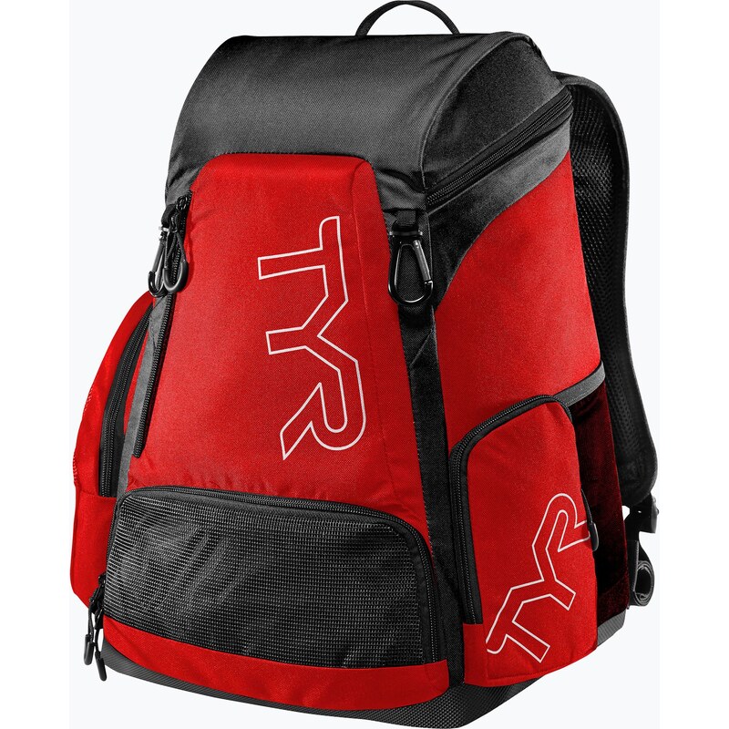 Plavecký batoh TYR Alliance Team 30 l black/red