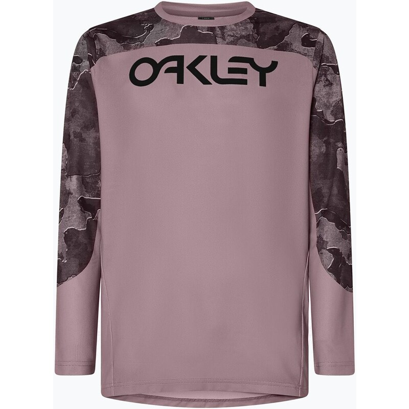 Pánský cyklistický dres longsleeve Oakley Maven Coast metal camo