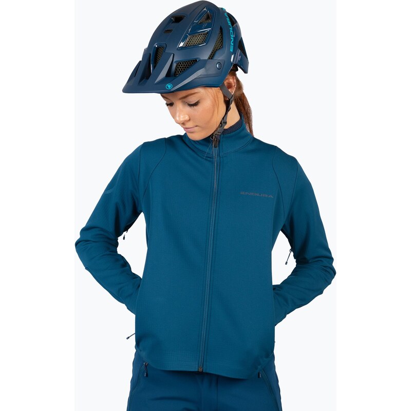 Dámská cyklistická bunda Endura SingleTrack Softshell blueberry