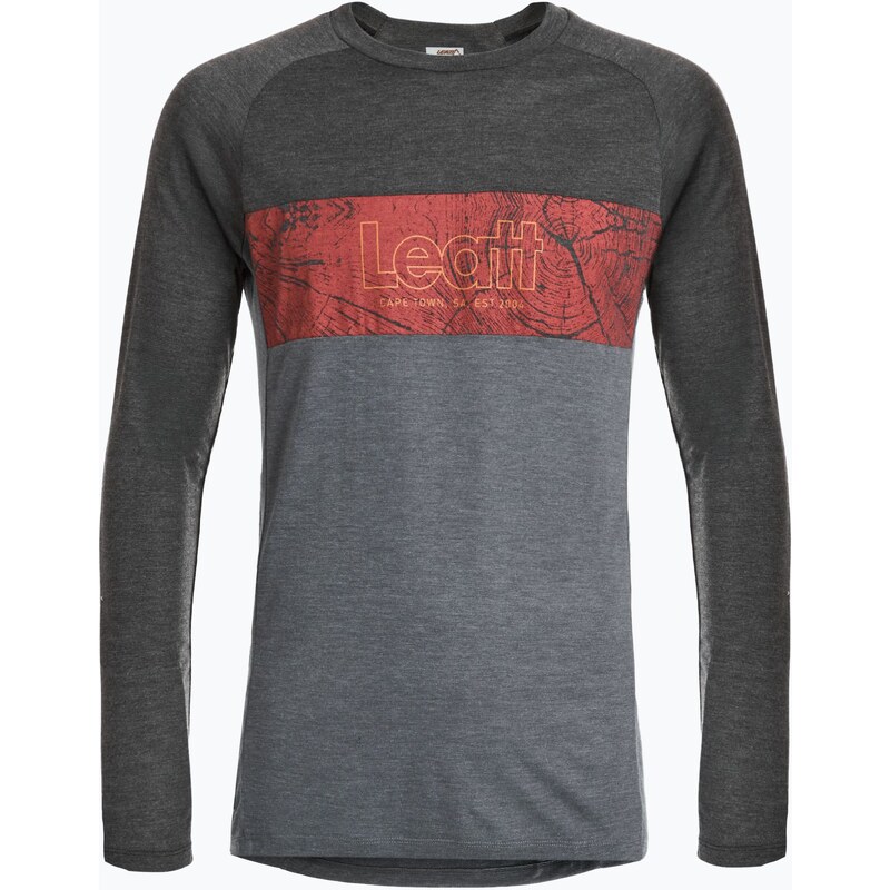 Pánský cyklistický dres longsleeve Leatt MTB Gravity 2.0 black
