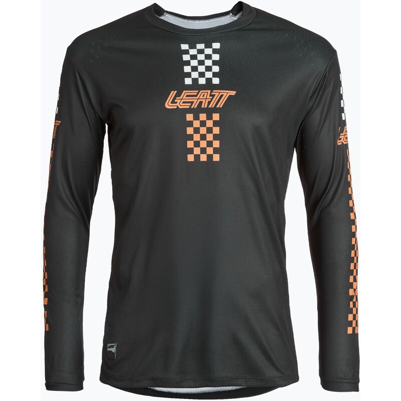 Pánský cyklistický dres longsleeve Leatt MTB Enduro 4.0 black