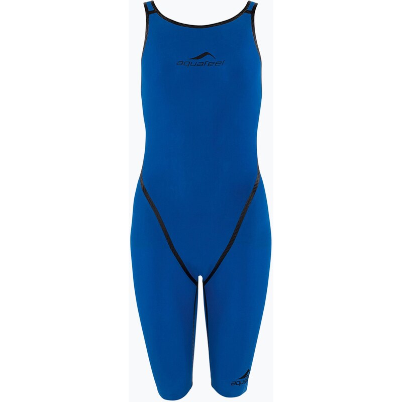 Dámské jednodílné plavky aquaFeel Neck to Knee Speedblue blue