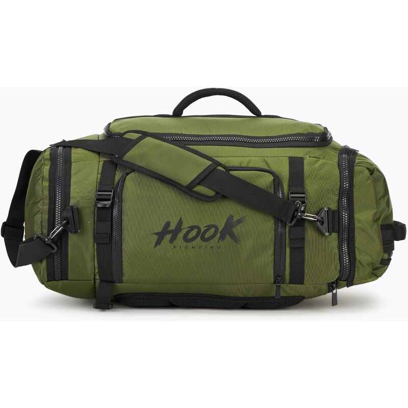 Batoh HOOK FIGHTING Camp 2v1 Duffel Bag 41 l green