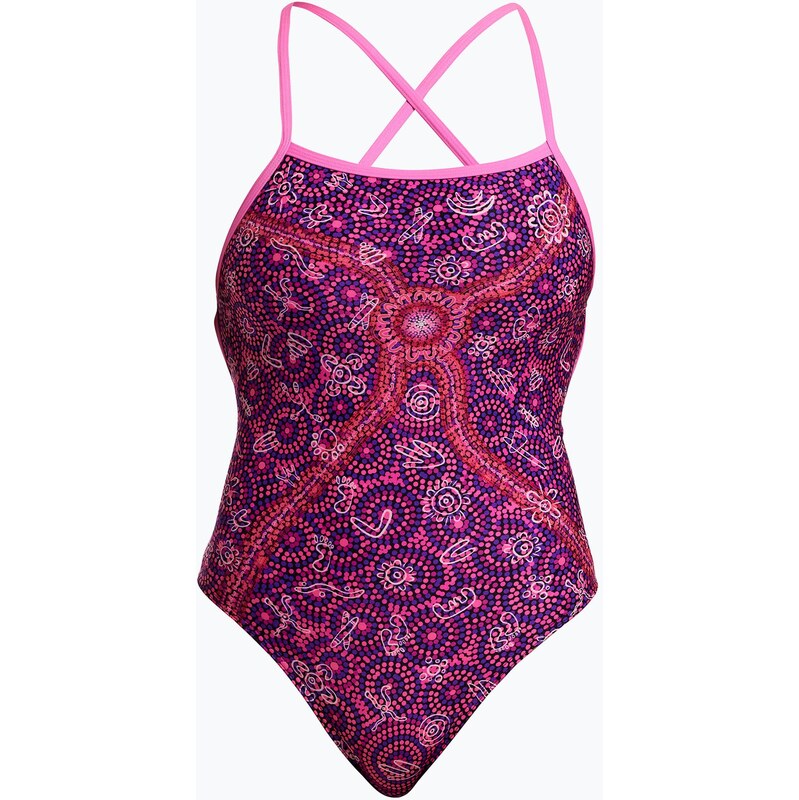 Dámské jednodílné plavky Funkita Strapped In One Piece walk