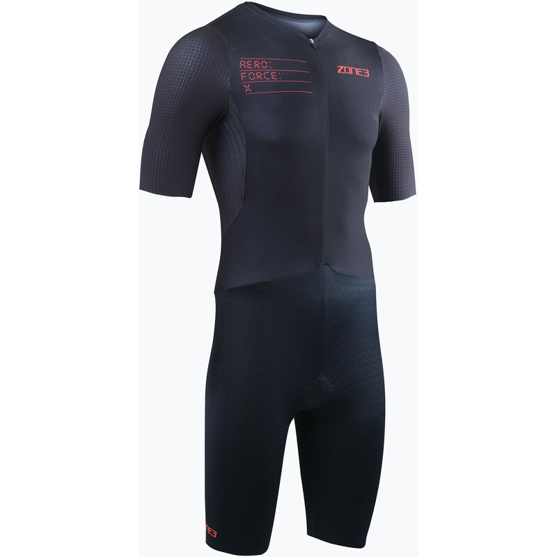 Pánský triatlonový oblek ZONE3 Aeroforce X II Trisuit black