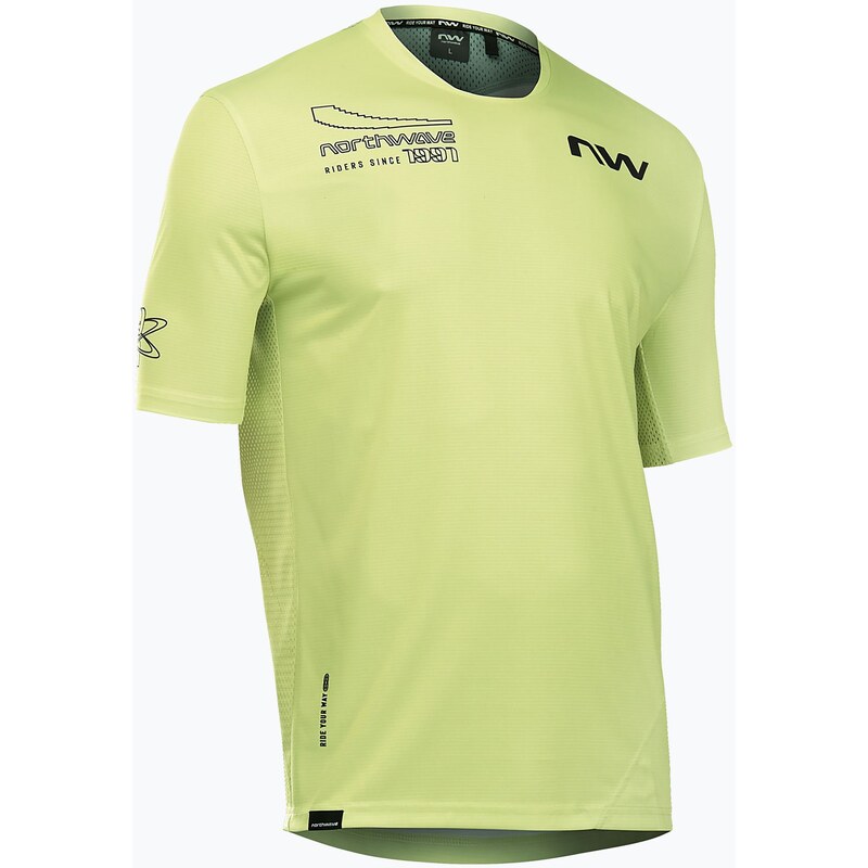 Pánský cyklistický dres Northwave Edge 2 cool matcha/black