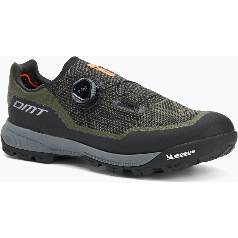 Cyklistické boty MTB męskie DMT TK10 green/black