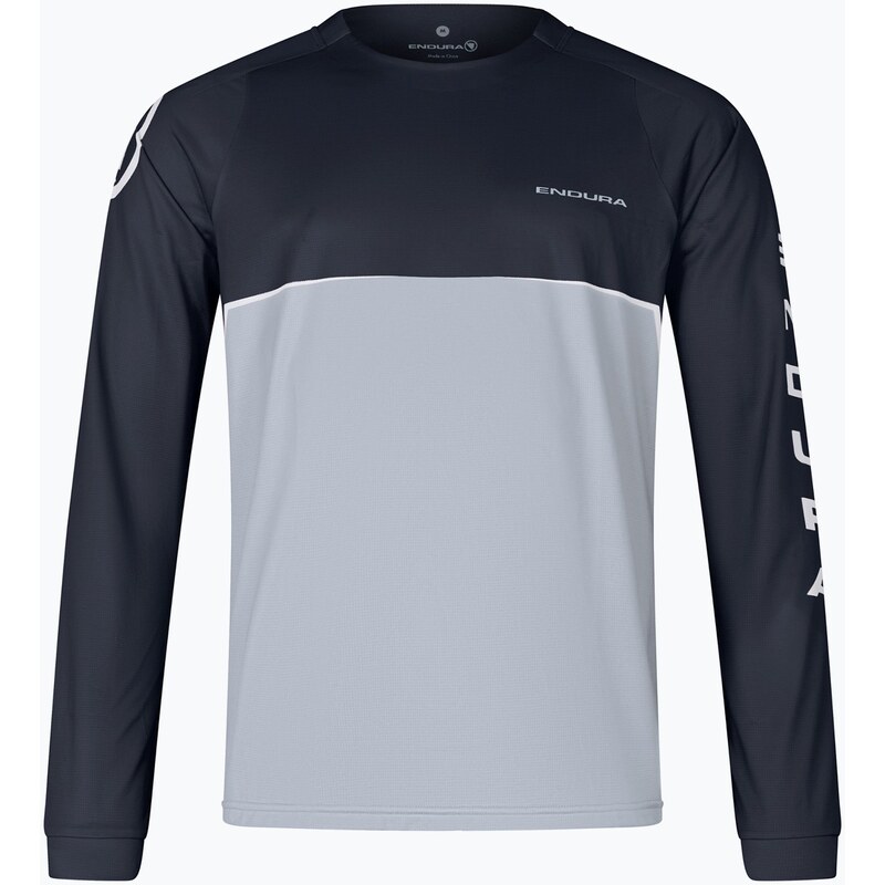 Pánský cyklistický dres Longsleeve Endura Core Printed black