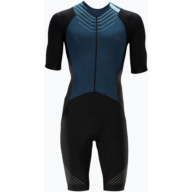 HUUB Pánský oblek Pinnacle Tri Suit steel blue