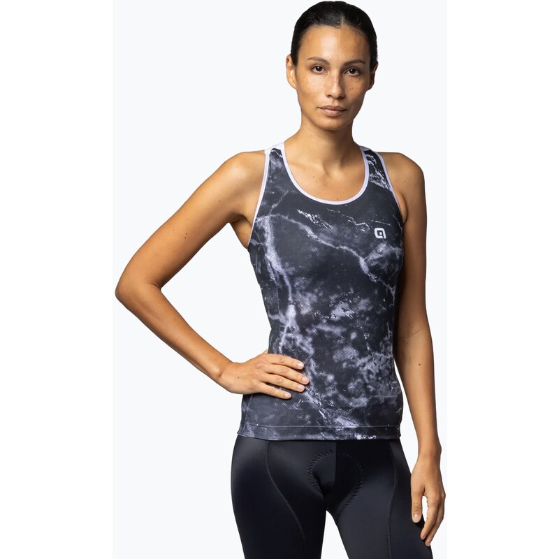 Dámský cyklistický dres Alé Marble TT black