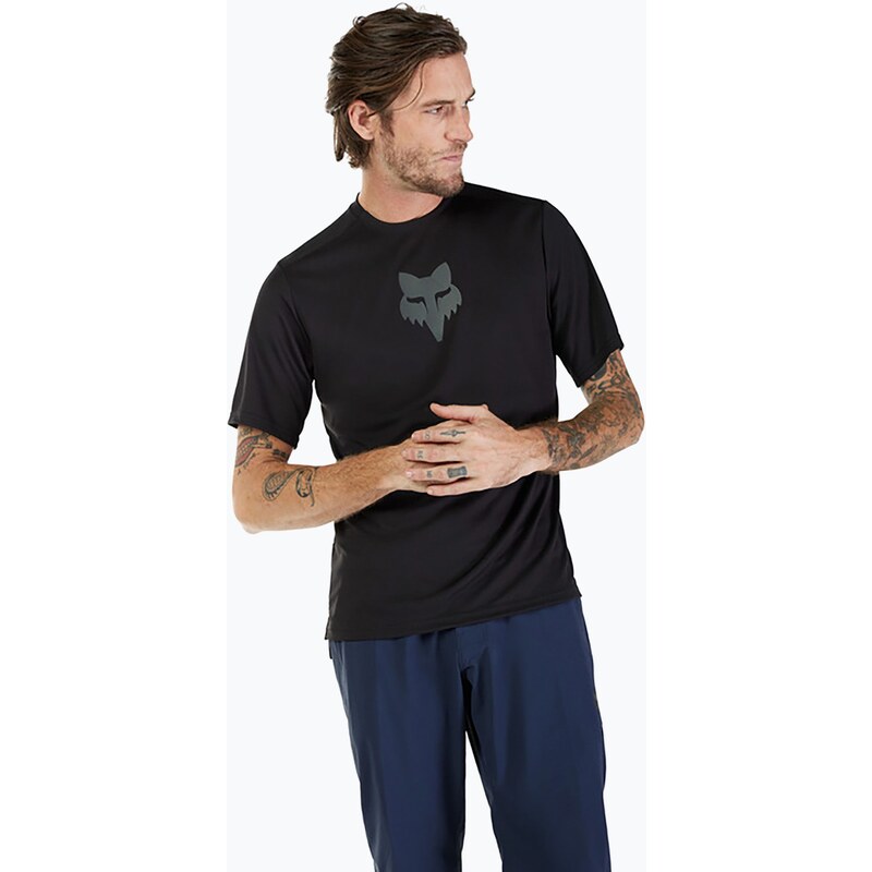 Pánský cyklistický dres Fox Racing Ranger Fox Head black