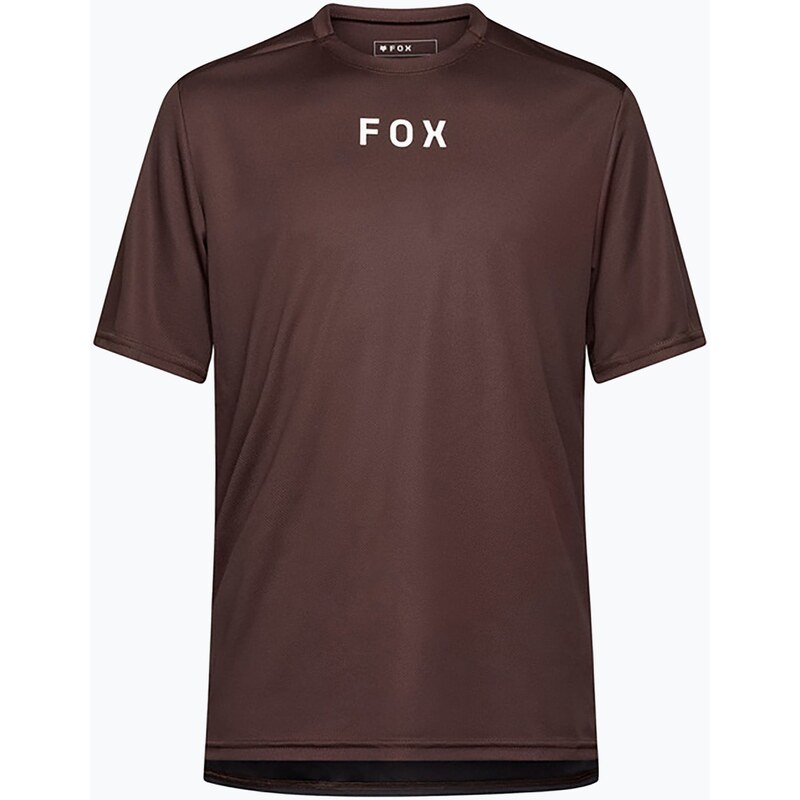 Pánský cyklistický dres Fox Racing Ranger Wordmark cocoa brown