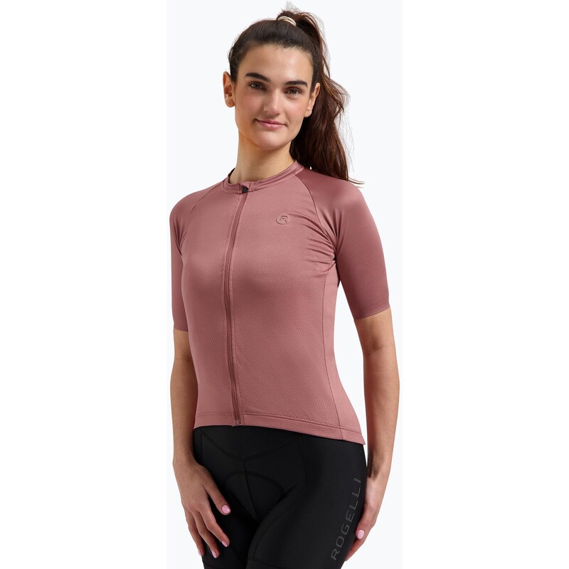 Dámský cyklistický dres Rogelli Essential II pink