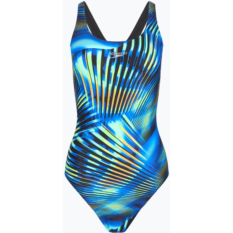 Dámské jednodílné plavky Speedo Printed Medalist black/blue