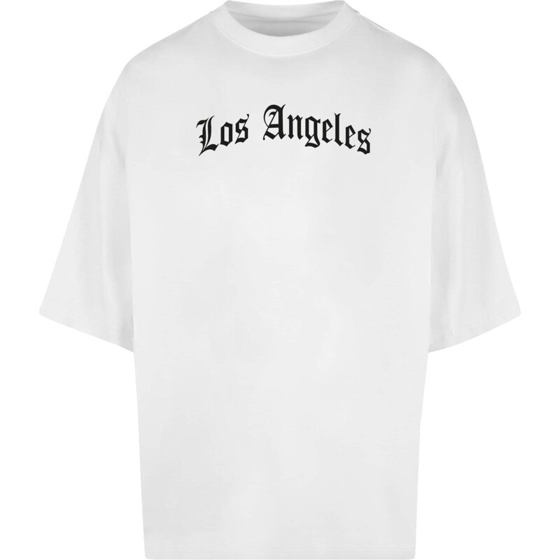 Mister Tee Tričko Los Angeles černá / bílá