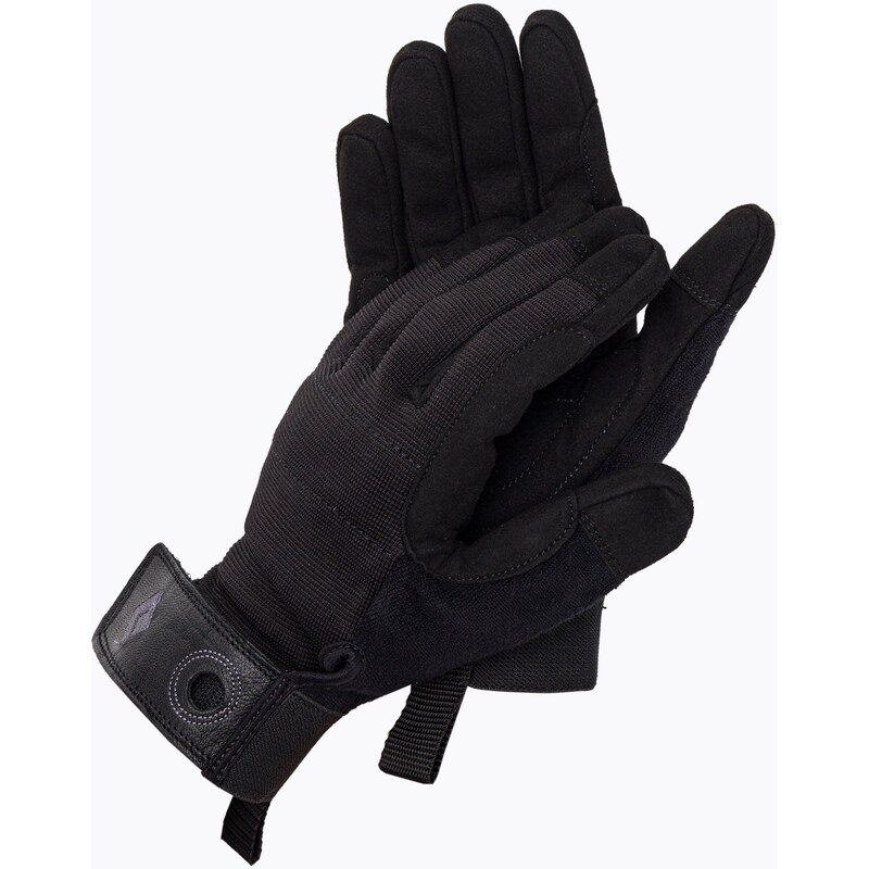 Lezecké rukavice Black Diamond Crag černé BD8018630002XS