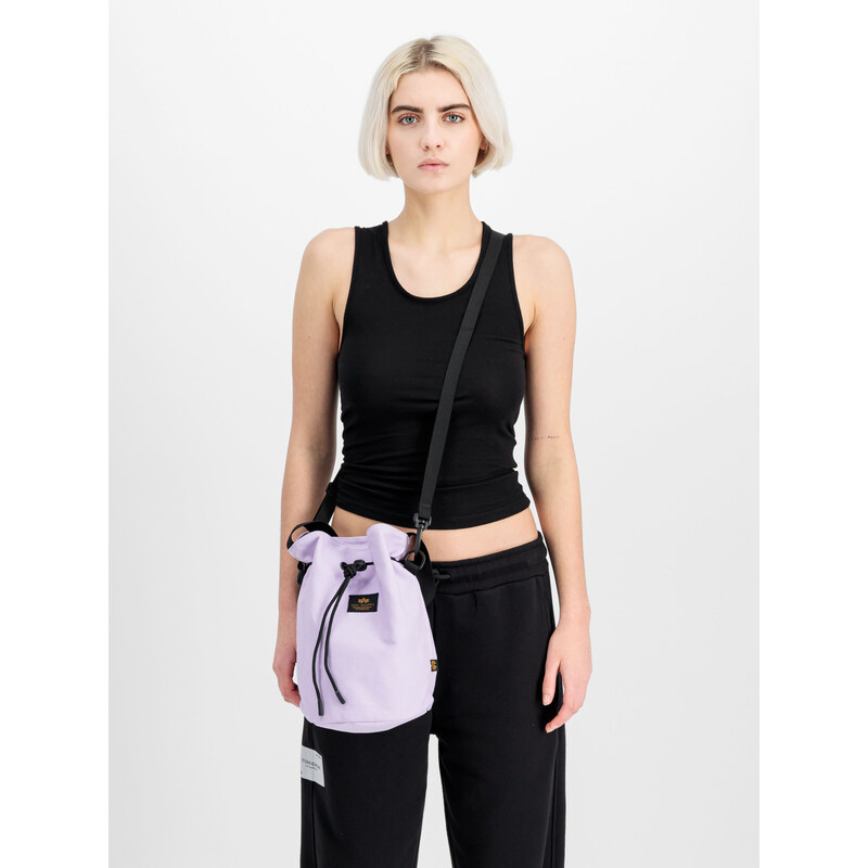 Alpha Industries Taška Carry Canvas Bag Women pale violet
