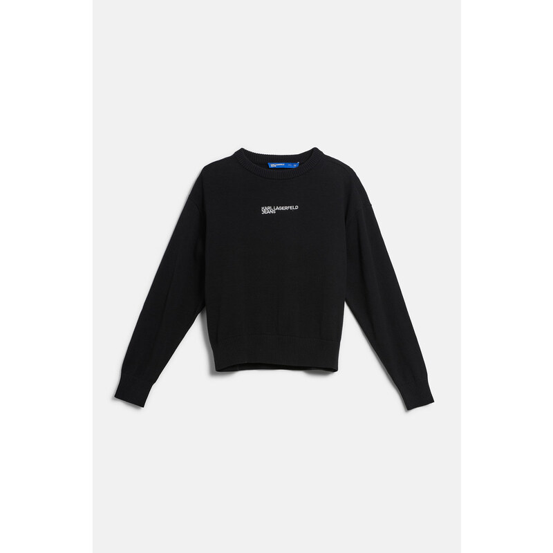 SVETR KARL LAGERFELD JEANS KLJ REG LOGO KNIT SWEATER