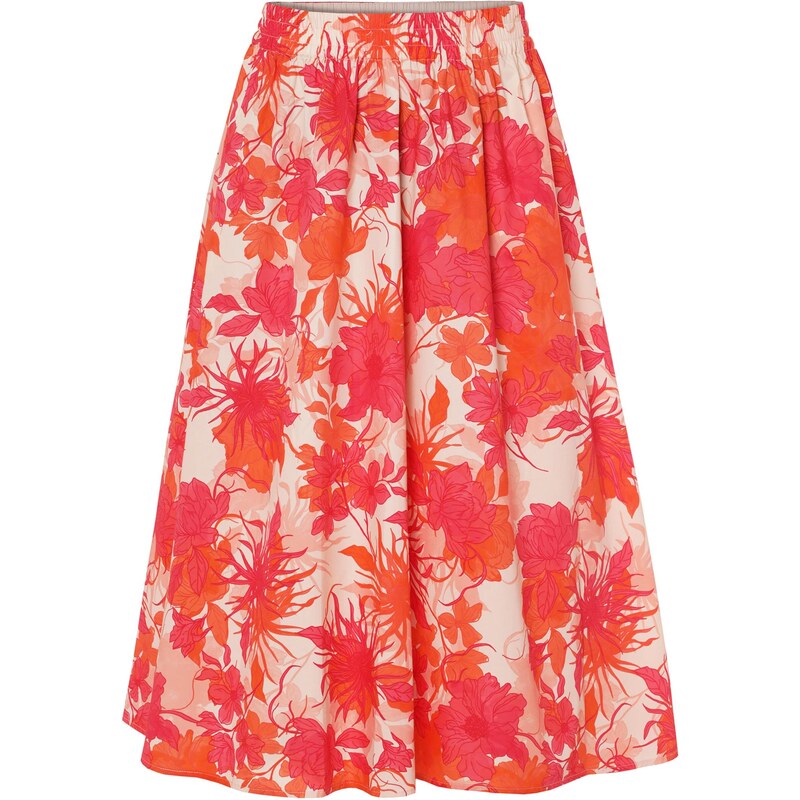 TATUUM Sukně Tekla tělová / oranžová / offwhite