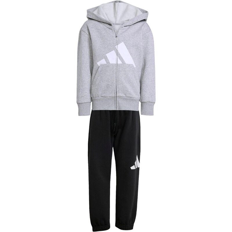 ADIDAS SPORTSWEAR Tepláková souprava Essentials šedá / černá /