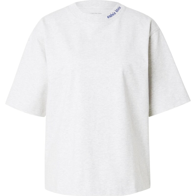 Calvin Klein Jeans Tričko modrá / šedá