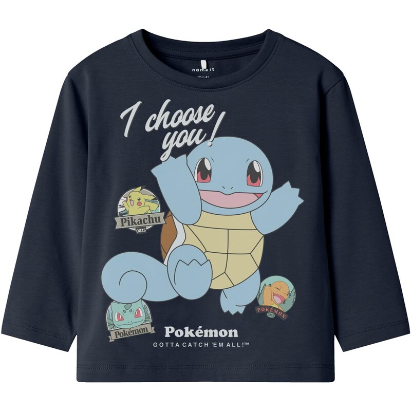 NAME IT Tričko NMMJUMBO POKEMON světlemodrá / tmavě modrá /