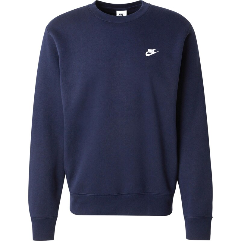 Nike Sportswear Mikina Club námořnická modř / bílá