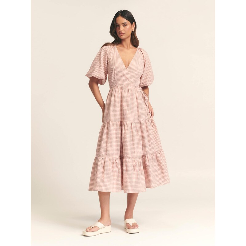 St MRLO Šaty CHARMED DRESS světle růžová / bílá 107288211