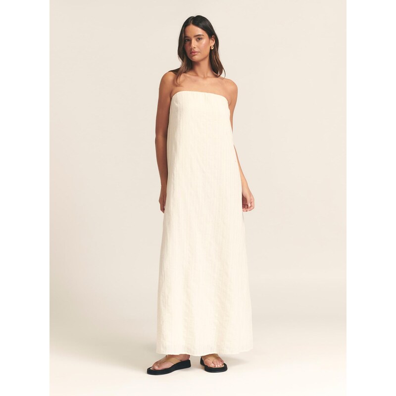St MRLO Šaty CYPRESS DRESS krémová 107288209