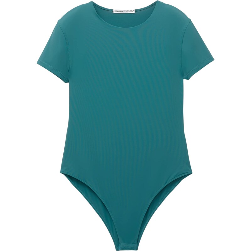 Pull&Bear Tričkové body azurová modrá 109335803
