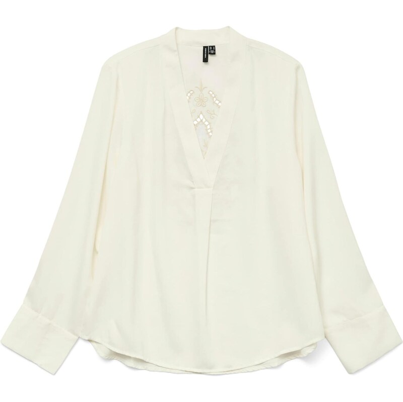 VERO MODA Halenka VMELENOR bílá