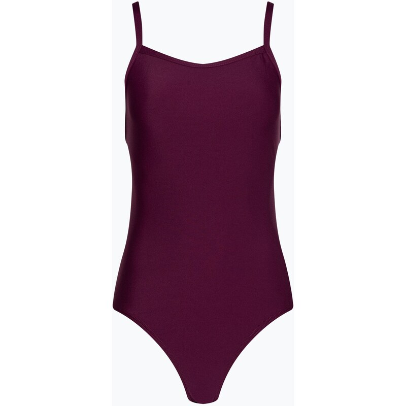 Dámské jednodílné plavky FINIS Openback Solid cabernet