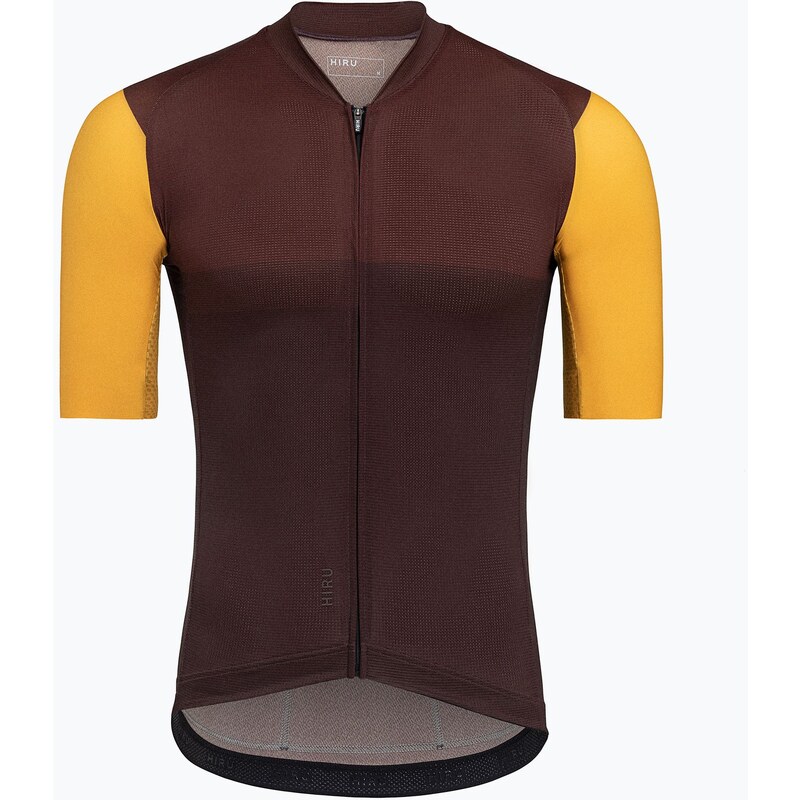 Pánský cyklistický dres HIRU Advanced chocolate