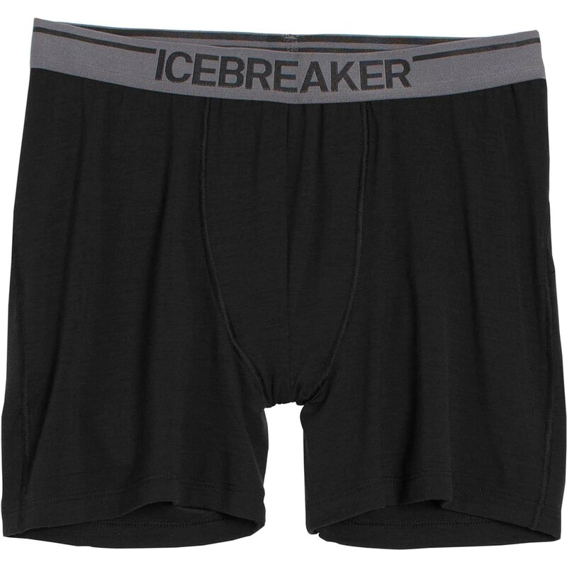 ICEBREAKER Sportovní spodní prádlo Anatomica tmavě šedá / černá