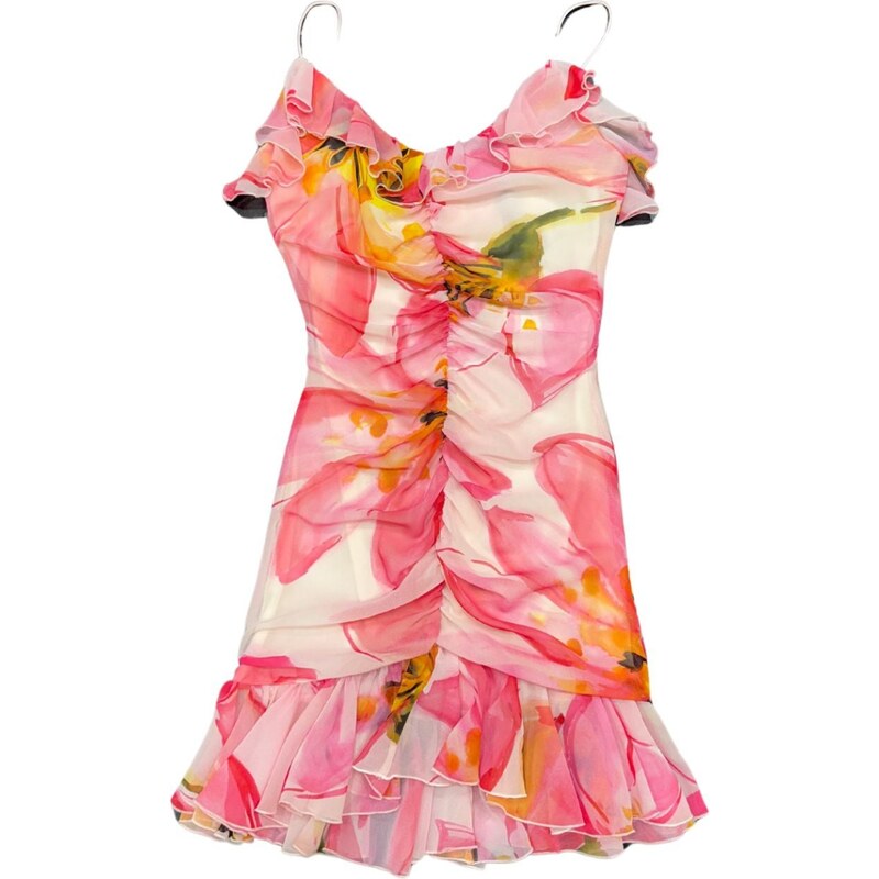 GAUDI Floral Pink šaty