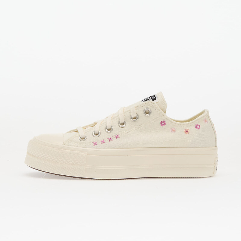 Converse Chuck Taylor All Star Lift Floral Embroidery Low Top Egret/ 107301440