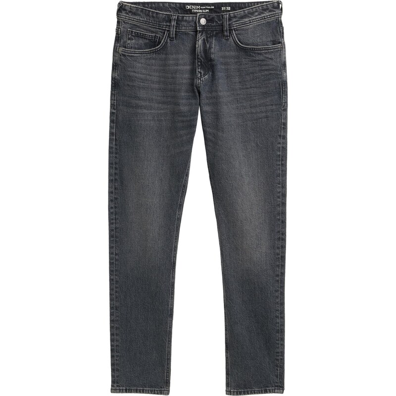 TOM TAILOR DENIM Džíny Piers šedá džínová