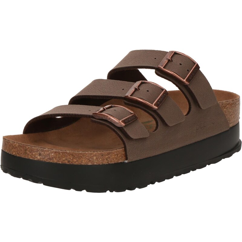 BIRKENSTOCK Pantofle Florida III hnědá