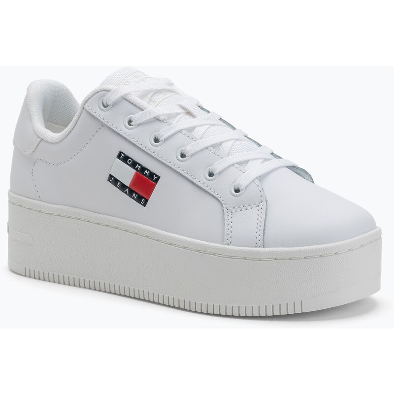 Dámské boty Tommy Jeans Tjw Flatform Cupsole Ess white